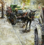 "Hangin' Out, Central Park South" by Stephen Shortridge Hangin' Out, Central Park South