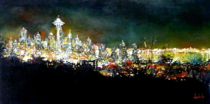 Seattle Night Lights