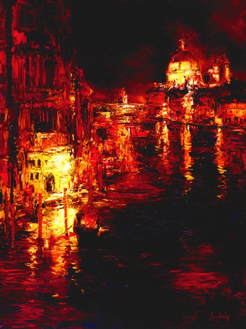 Midnight Romance In Venice