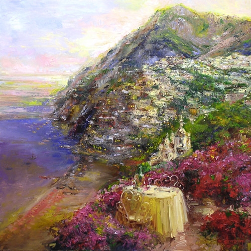 " Positano con Amore" by Stephen Shortridge Positano con Amore