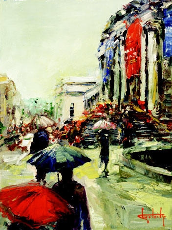 " Rain & Rembrandt" by Stephen Shortridge Rain & Rembrandt