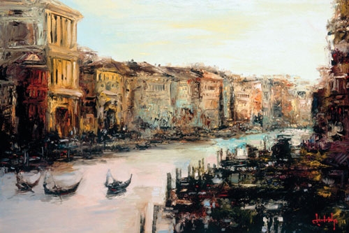 " Venice Dusk" by Stephen Shortridge Venice Dusk